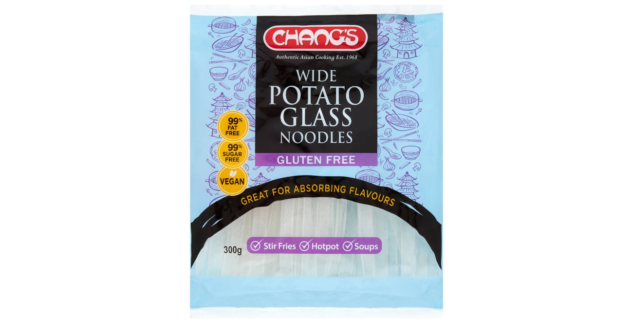 NEW @ Woolworths: Chang's Wide Potato Glass Noodles 300g for $5