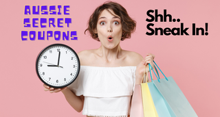 Join SneakQIK's Facebook and Facebook Group - Aussie Secret Coupons