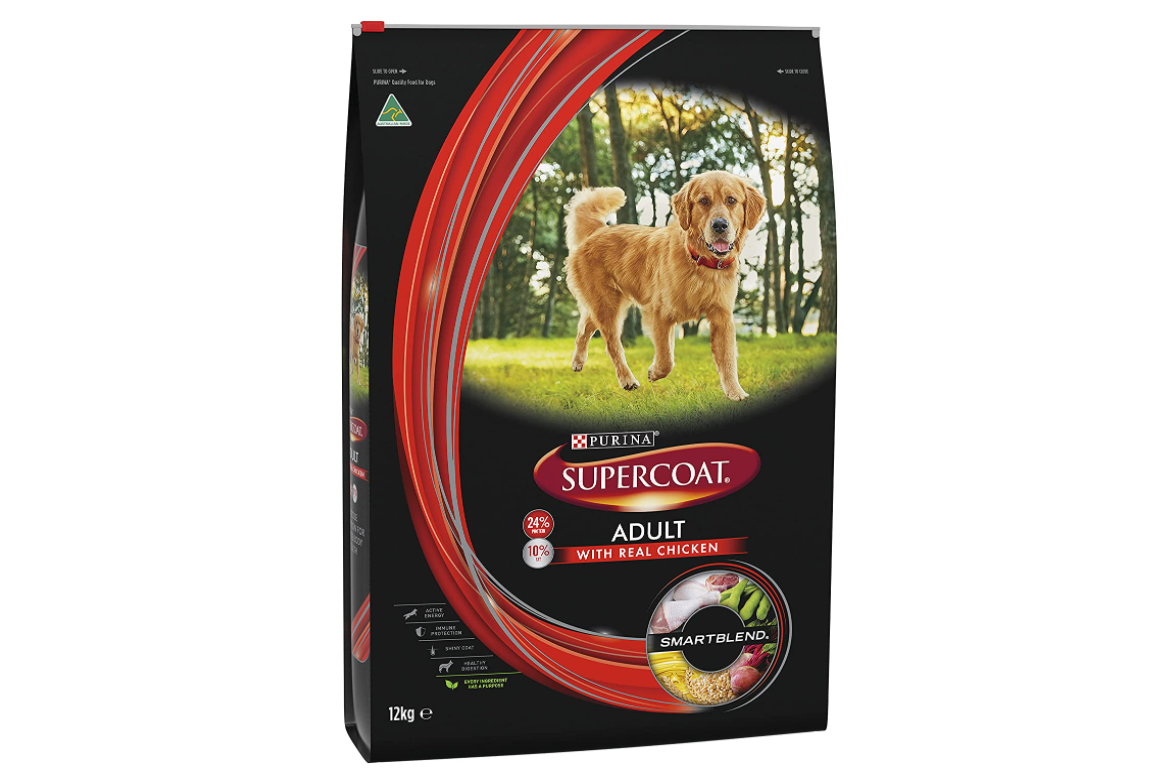 Supercoat Adult Dog Food, Chicken, 12kg $43 delivered @ Amazon[Price Drop]