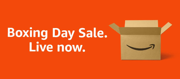 Amazon Boxing Day sale up to 50% OFF clothing, electronics, gaming, tools, kitchenware & more