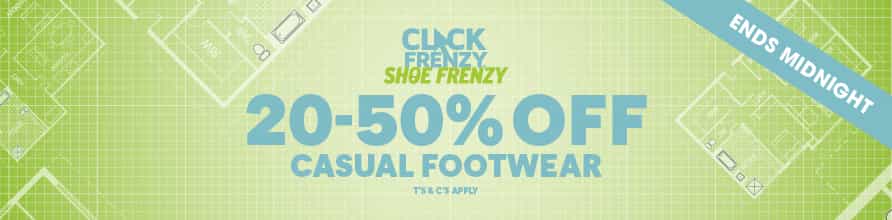 Save 20%-50% OFF on causal shoes