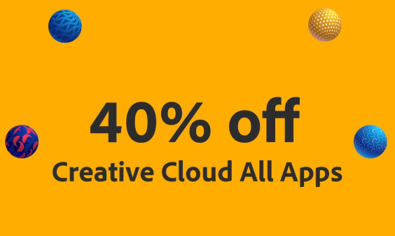Adobe Black Friday over 40% off Creative Cloud All Apps with Photoshop, Illustrator & more