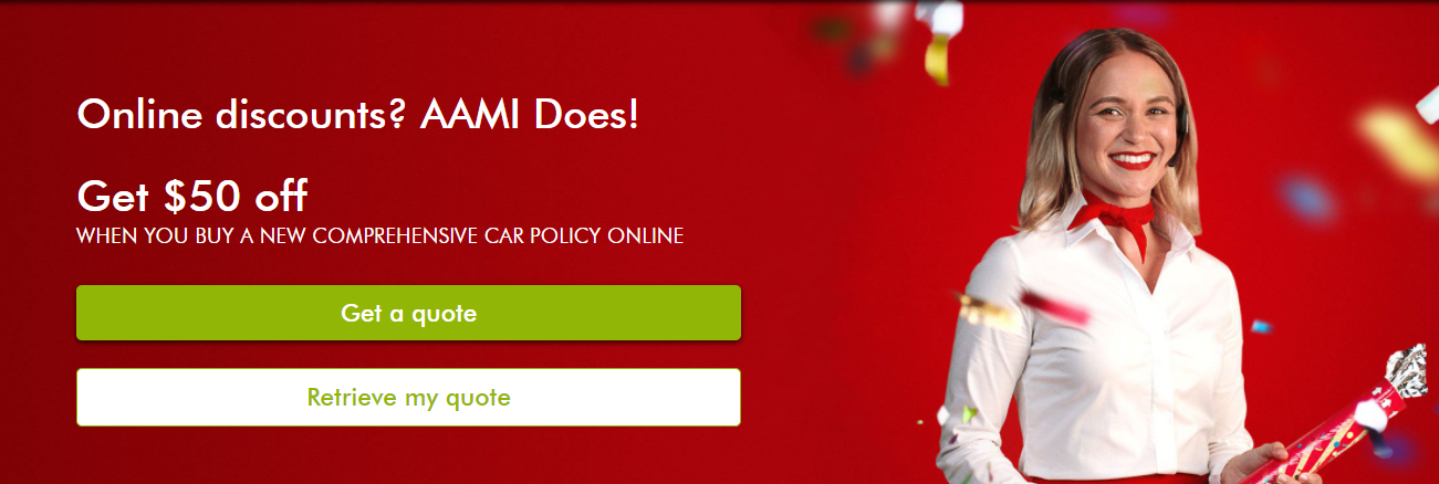 Save $50 OFF when you buy Comprehensive Car Insurance online