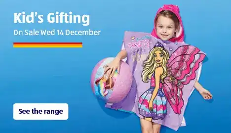 ALDI Special Buys - Entertainer Party, Food Gifts, Mixology, Kids Books & Kids Gifting from 14th Dec