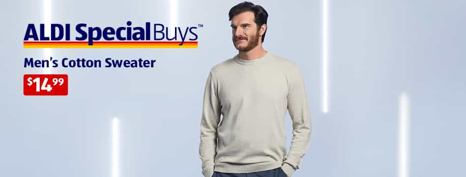 ALDI Father's Day sale on men's clothing and camping & fishing on sale 27th Aug