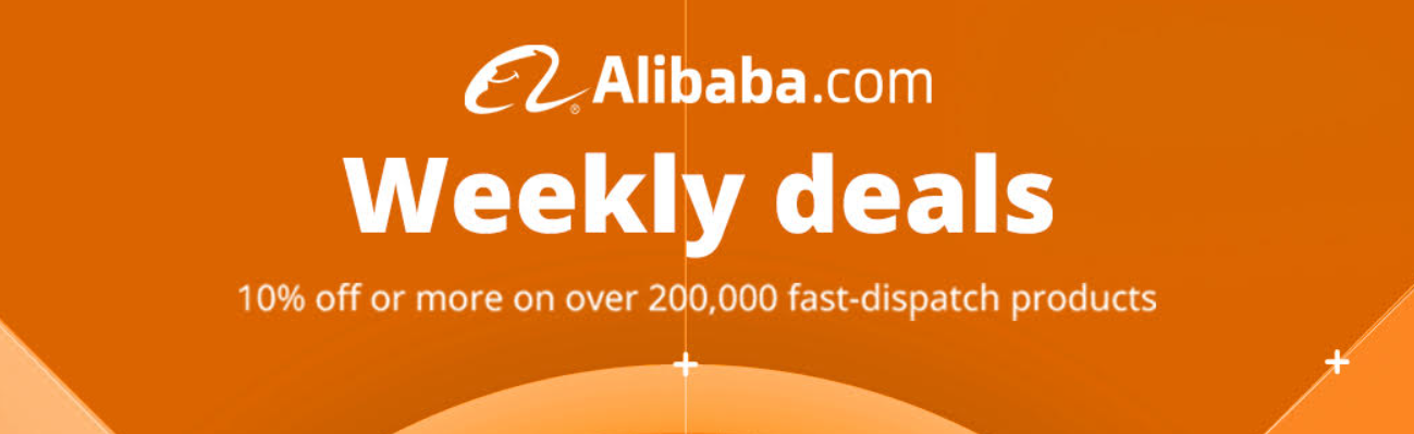 10% OFF or more on Weekly deals from electronics, clothing & more at Alibaba