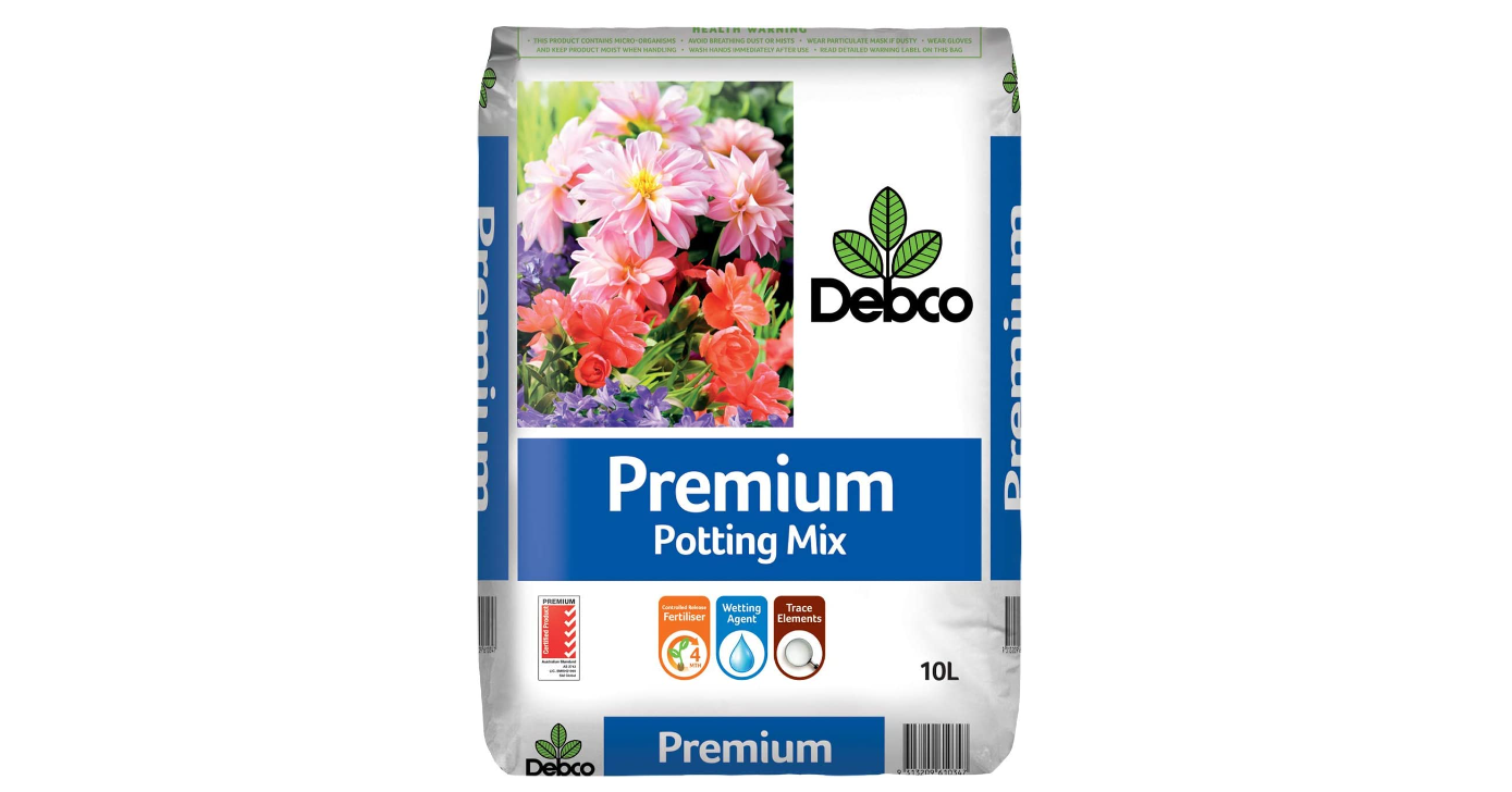 Debco Premium Potting Mix 10 litres now $8.30 Amazon