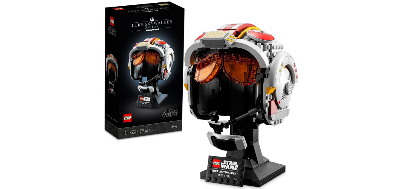 LEGO Star Wars Luke Skywalker Red 5 Helmet Set $75(RRP $99.99) delivered @ Amazon