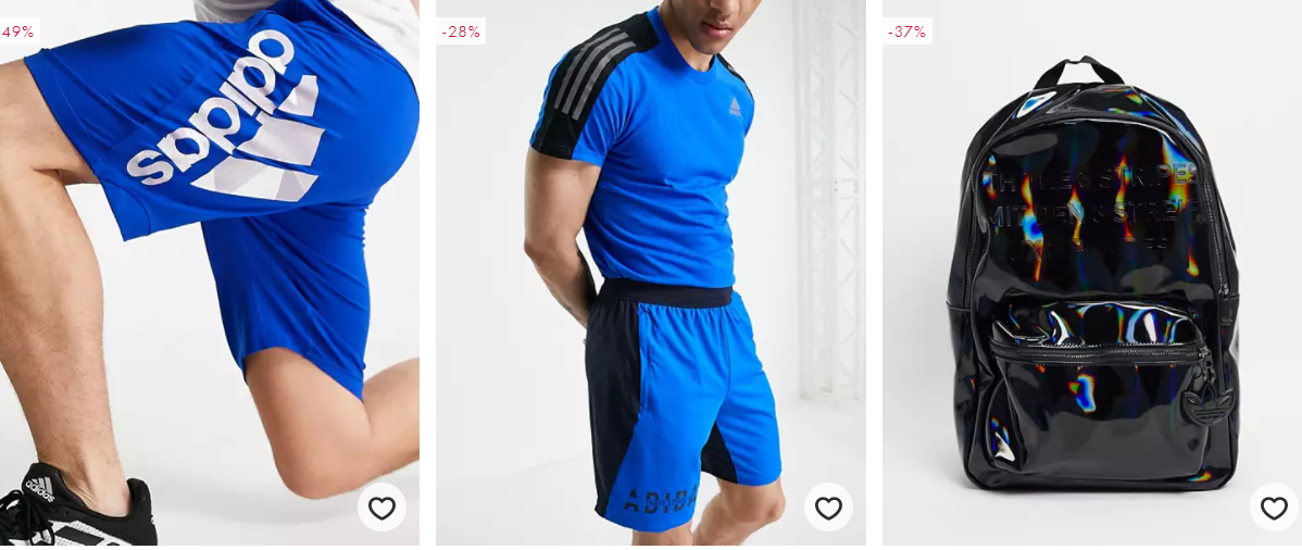 Up to 70% OFF plus Extra 20% OFF on activewear at ASOS