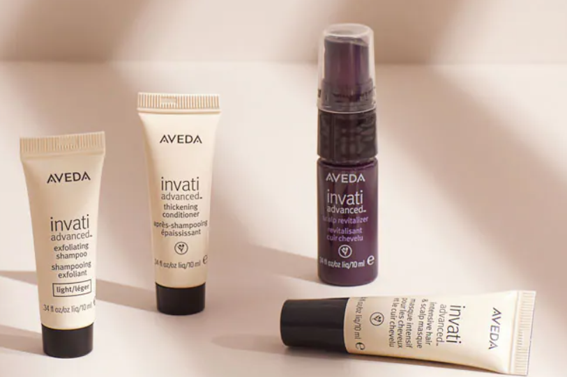Choose your Invati advanced sample set with free shipping for $100+ order