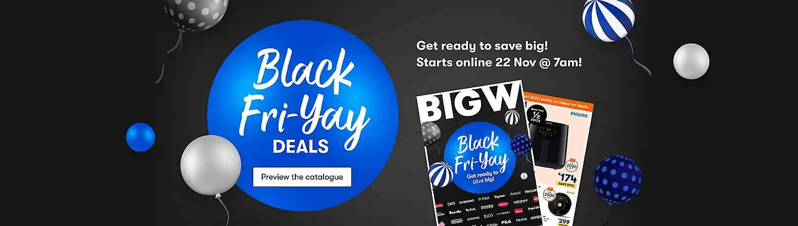 Big W Day 7 Black Friday Daily deal + Big W Black Fri Yay Sales