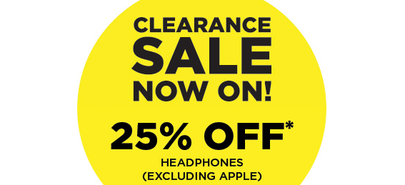 Bing Lee Clearance sale 25% OFF headphones from Sony, Samsung, JBL, & more