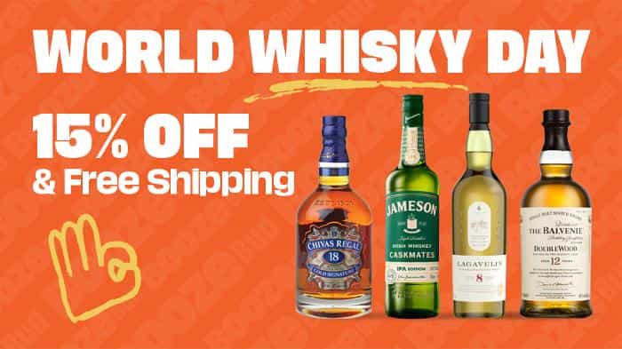 Save 15% OFF on over 250+ Whiskies