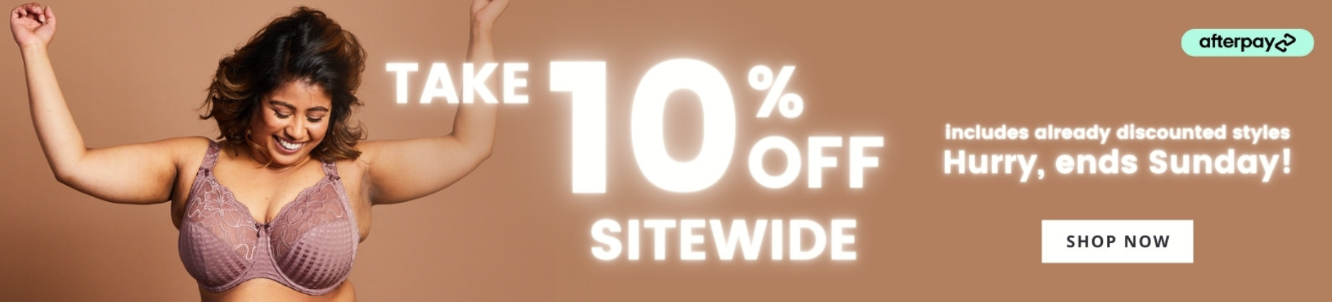 Afterpay Day sale - 10% OFF sitewide