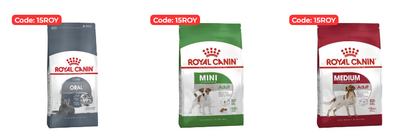 Extra 15% OFF Dry foods for cat and dog with coupon @ Budgetpetproducts