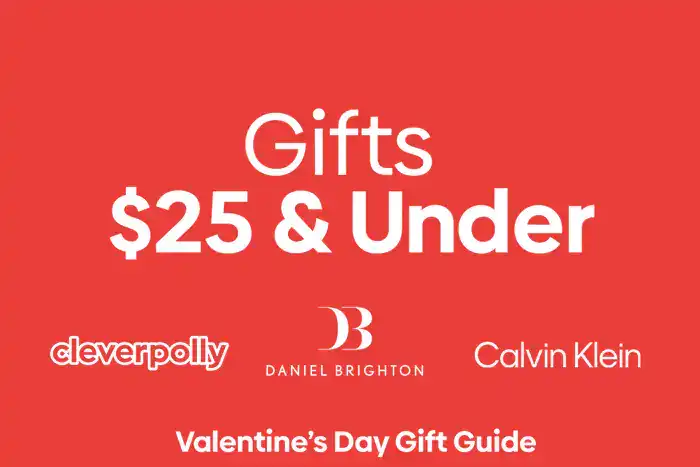 Catch Valentine's Day gifts under $25 - $100 for him & her