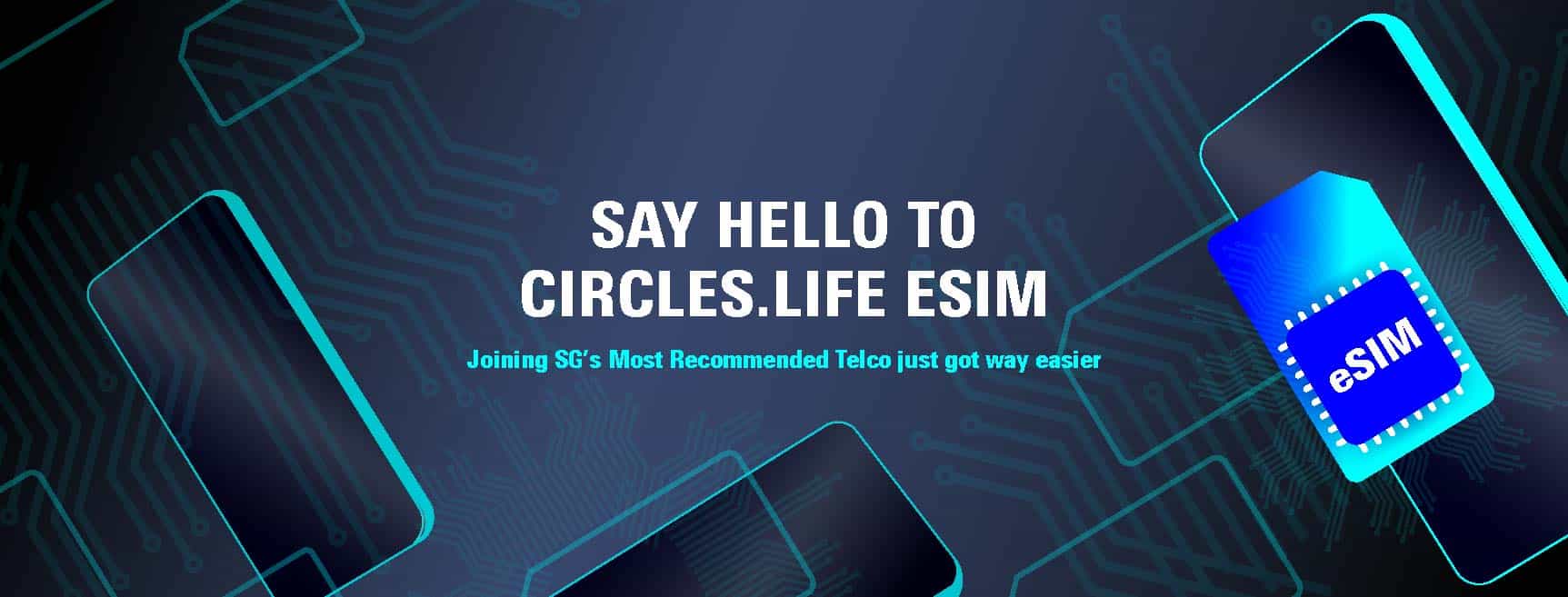 Circles.Life save up to 40% OFF on 30GB, 100GB, 160GB plans