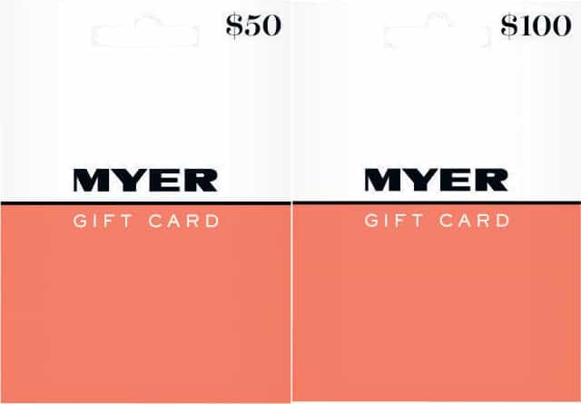 Coles 10% Bonus Value when you purchase Myer Gift Cards(In-store)