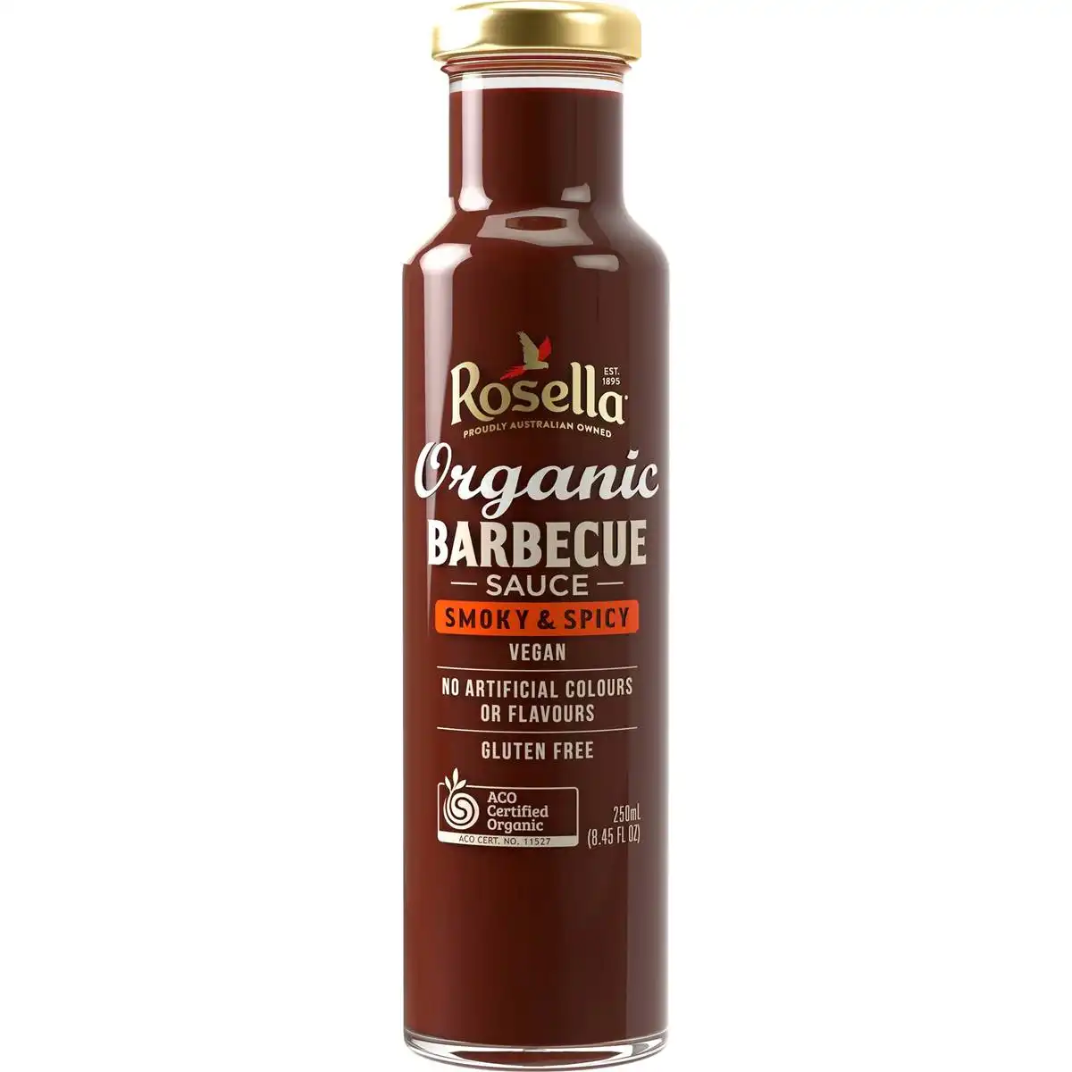 (1/2 price deal) Rosella Organic Smoky & Spicy BBQ Sauce | 250mL now $3.25(was $6.50)
