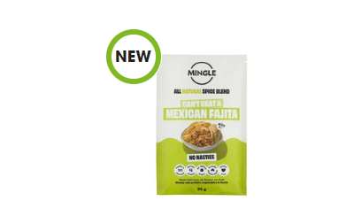 NEW @ Coles: Mingle Seasoning (Mexican Fajita, Mild Taco, Chipotle Taco Spice Blend) 30g for $2.6