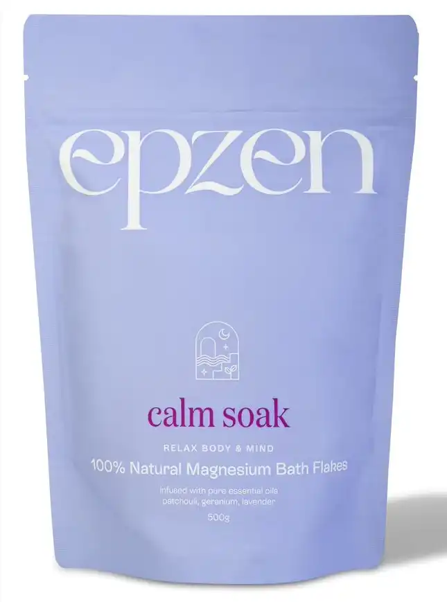 NEW @ Coles: Epzen Calm Soak Magnesium Bath Flakes | 500g for $15