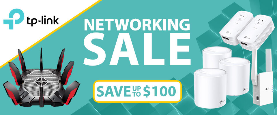 Save up to $100 OFF on TP-Link products