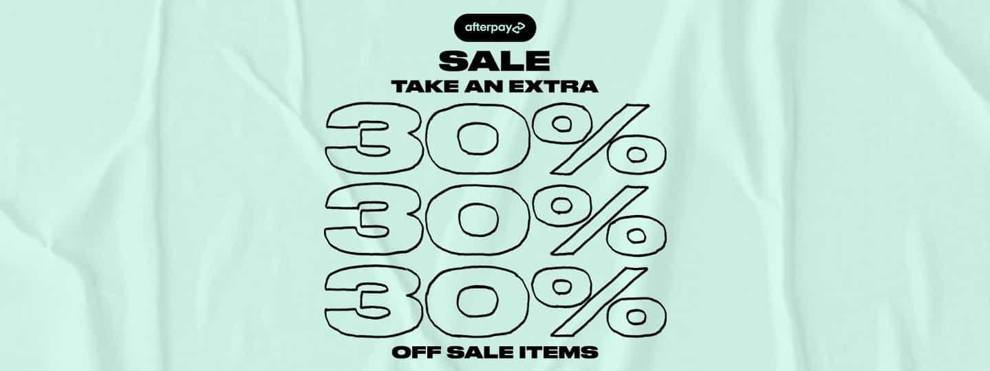 Extra 30% off Sale with new styles added