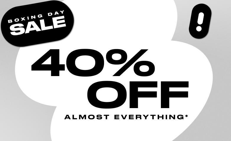 Converse Boxing Day sale: 40% OFF almost everything with promo code