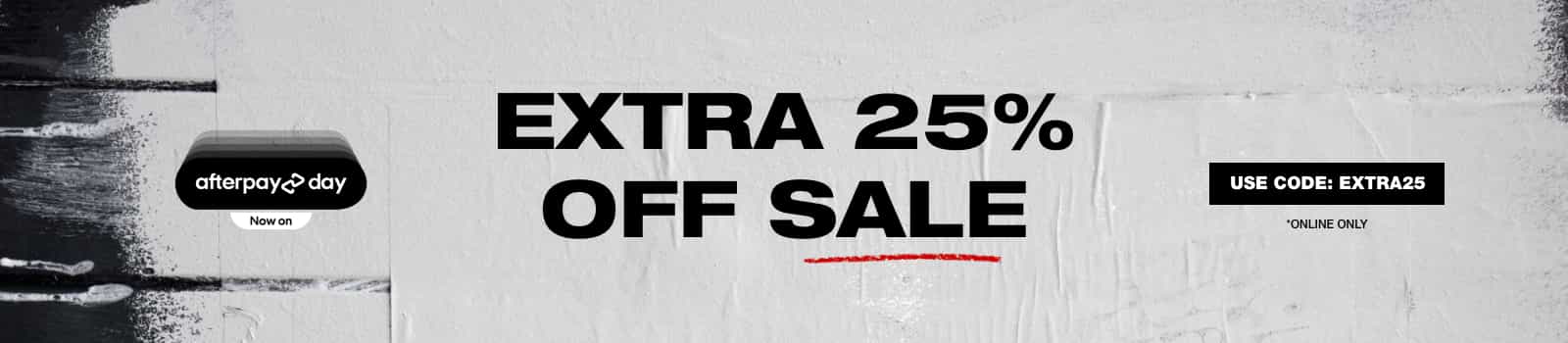 DC Shoes Afterpay Day sale - Extra 25% OFF sale styles with promo code