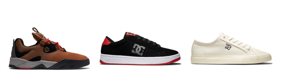 Extra 25% OFF on all sale items with discount code at DC Shoes