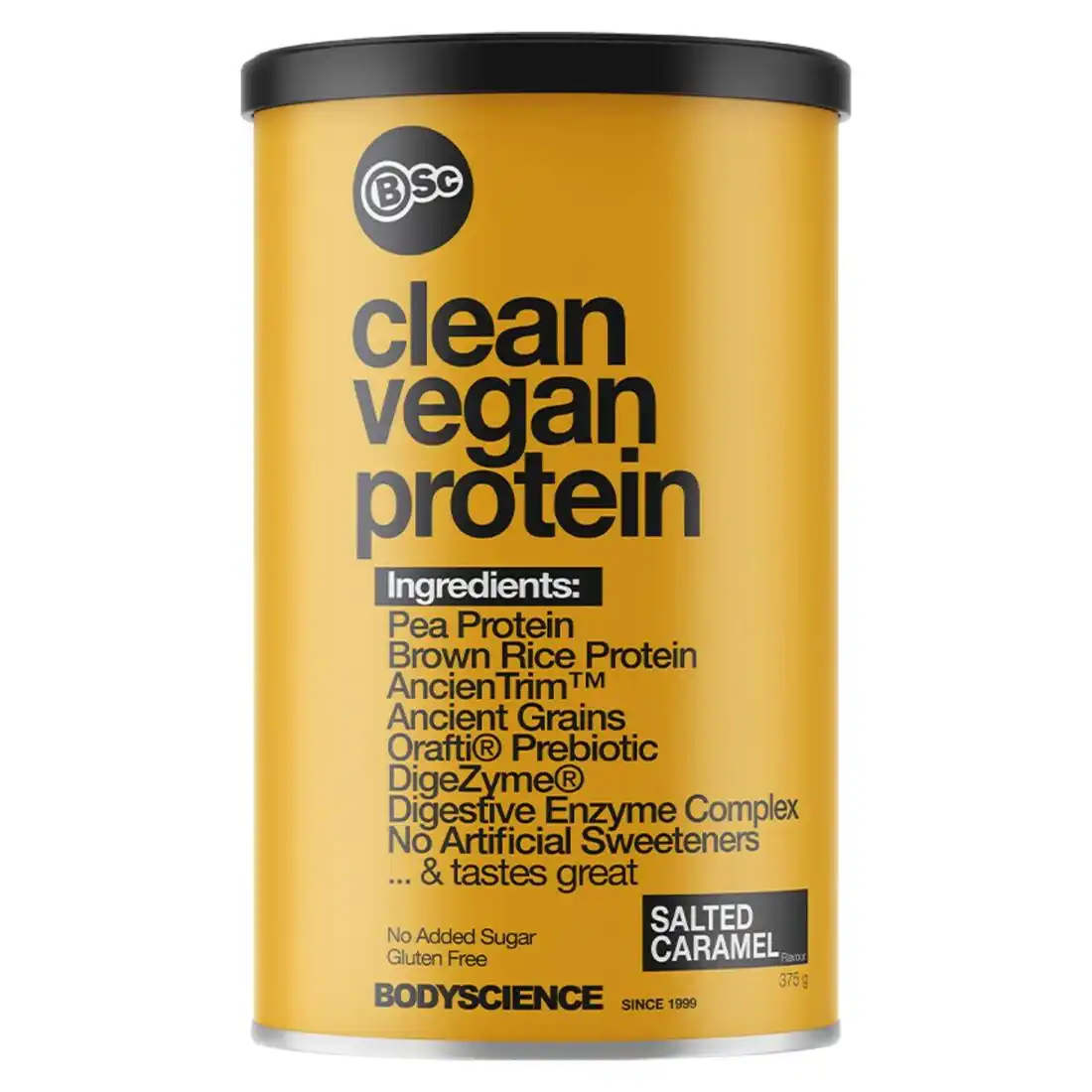 Buy 3 save 30% OFF on Body Science Clean Vegan Protein 375g powder + free shipping