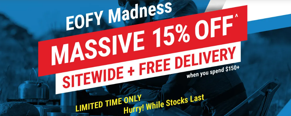 Decathlon EOFY Madness 15% OFF sitewide + free delivery over $150