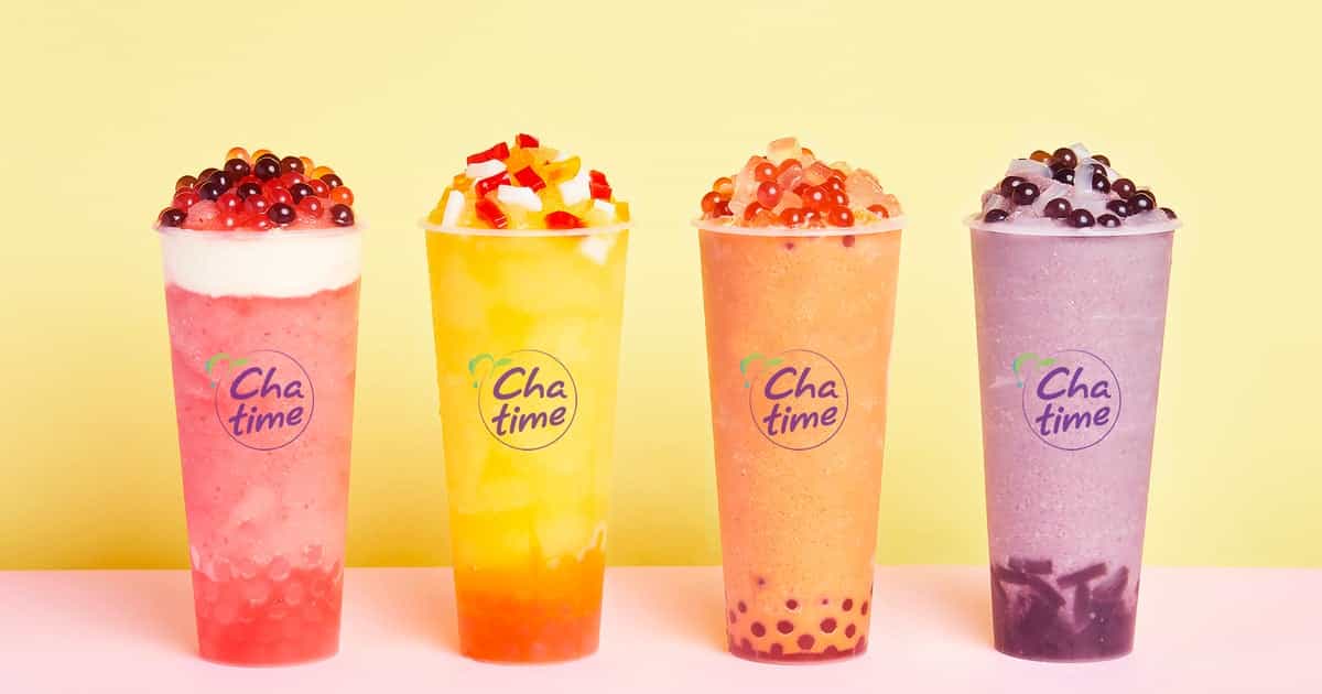 FREE delivery on Deliveroo when you spend over $20 on Chatime