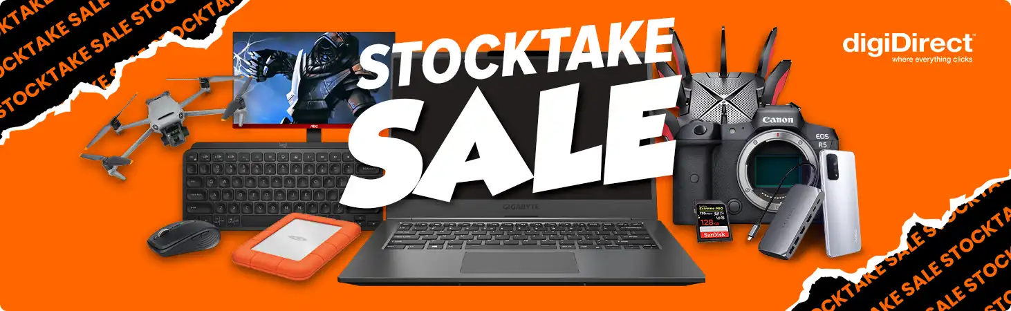 digiDirect Stocktake sale up to 25% OFF on Canon, Sony, SanDisk, Logitech & more