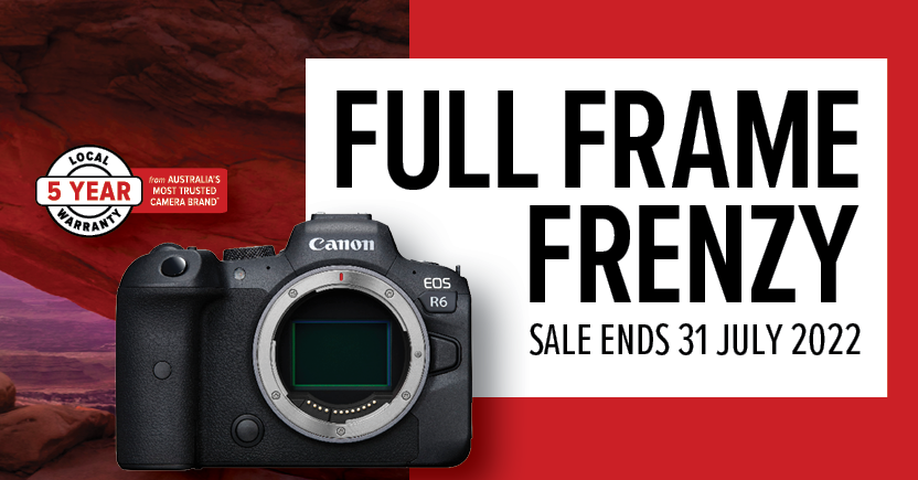 Up to 20% OFF on Canon Full Frame Frenzy Sale at Digital Camera Warehouse