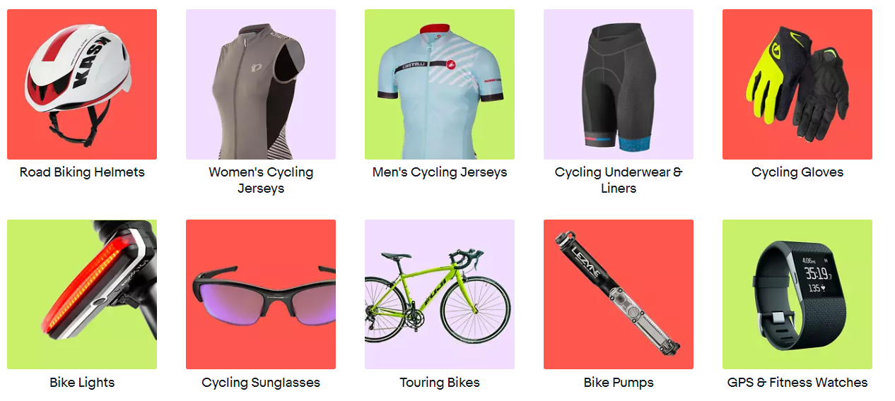 Enjoy up to 60% OFF on Cycling sport equipment
