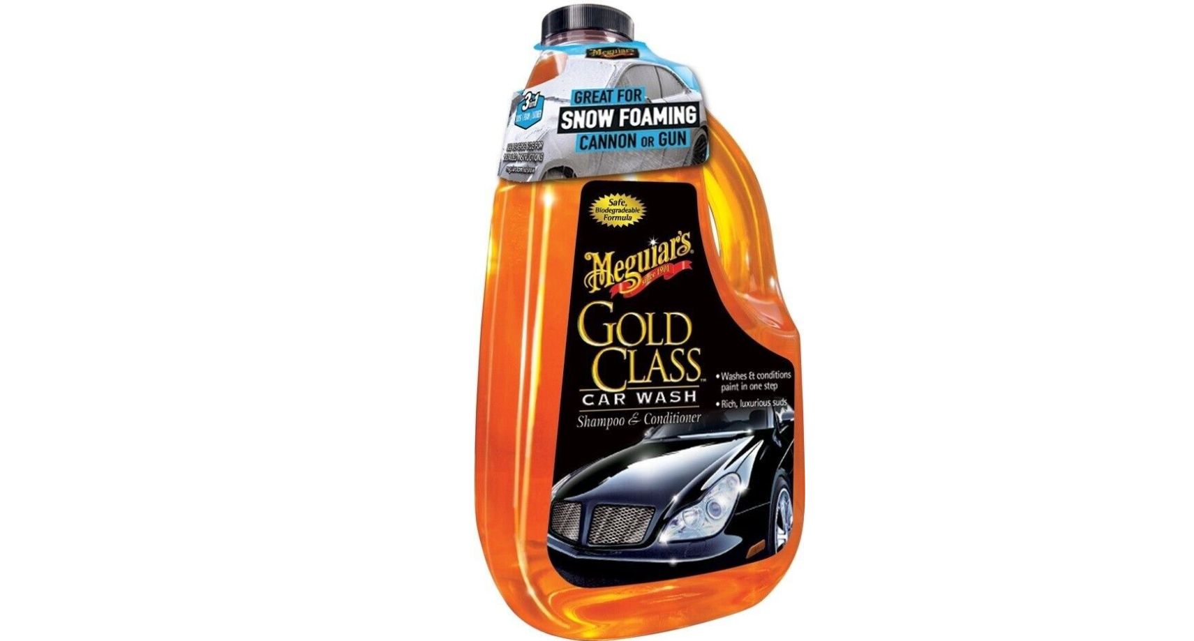 Meguiars Gold Class Car Wash Shampoo 1.89L G7164 $25.56(was $31.95) delivered @ eBay