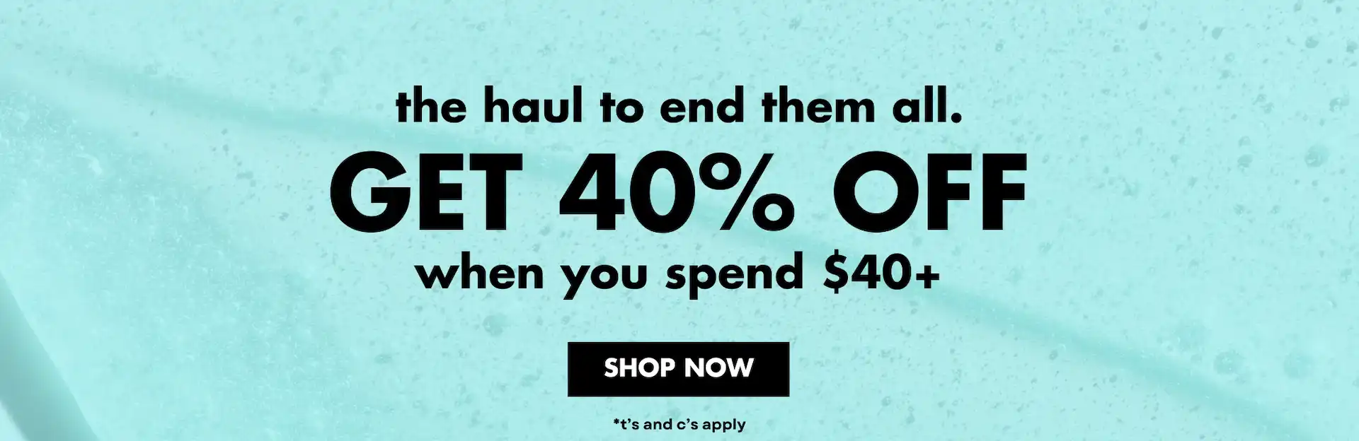 Get 40% OFF $40+ on all vegan products at E.L.F Cosmetics