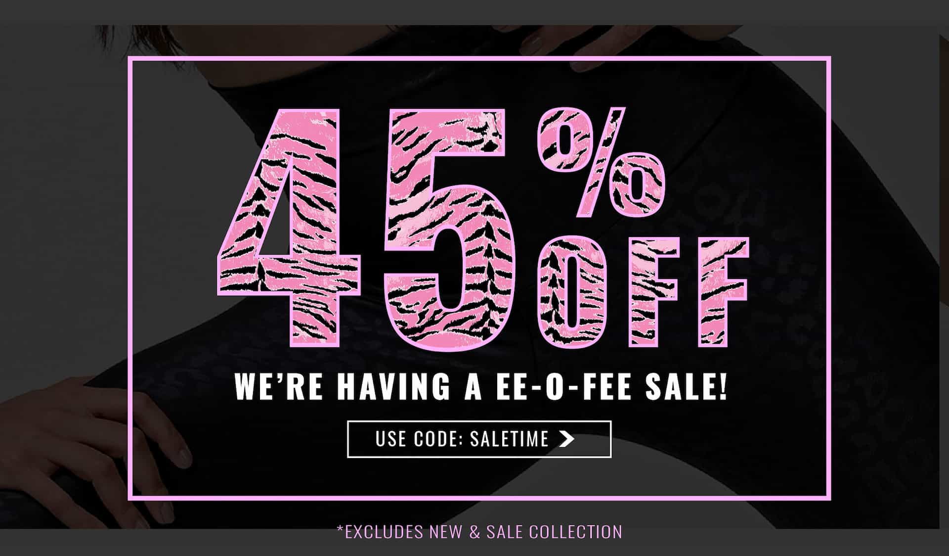 45% OFF on EOFY sale items