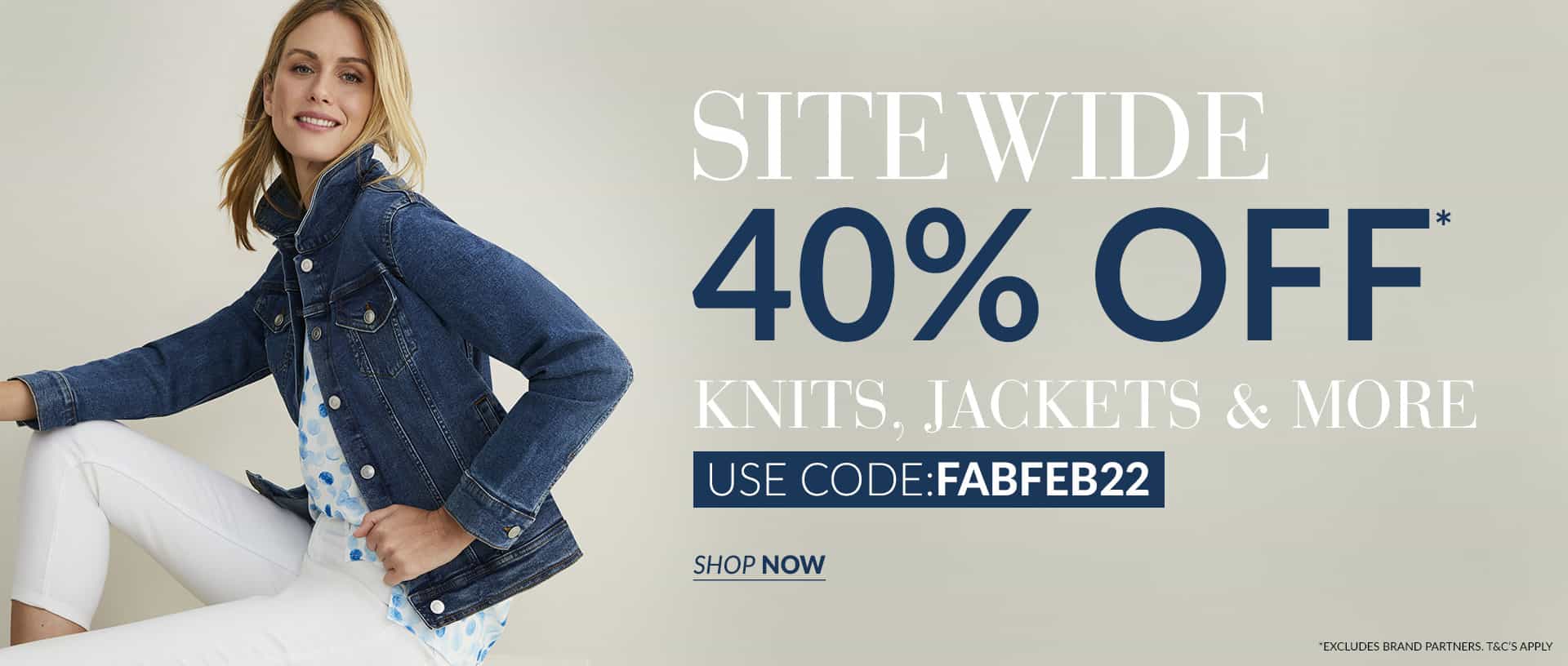 EziBuy extra 40% OFF sitewide with promo code + further 30% OFF outlet styles