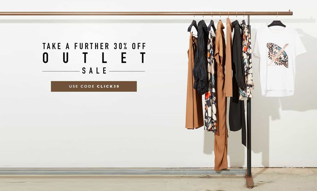 Further 30% OFF on outlet sale styles