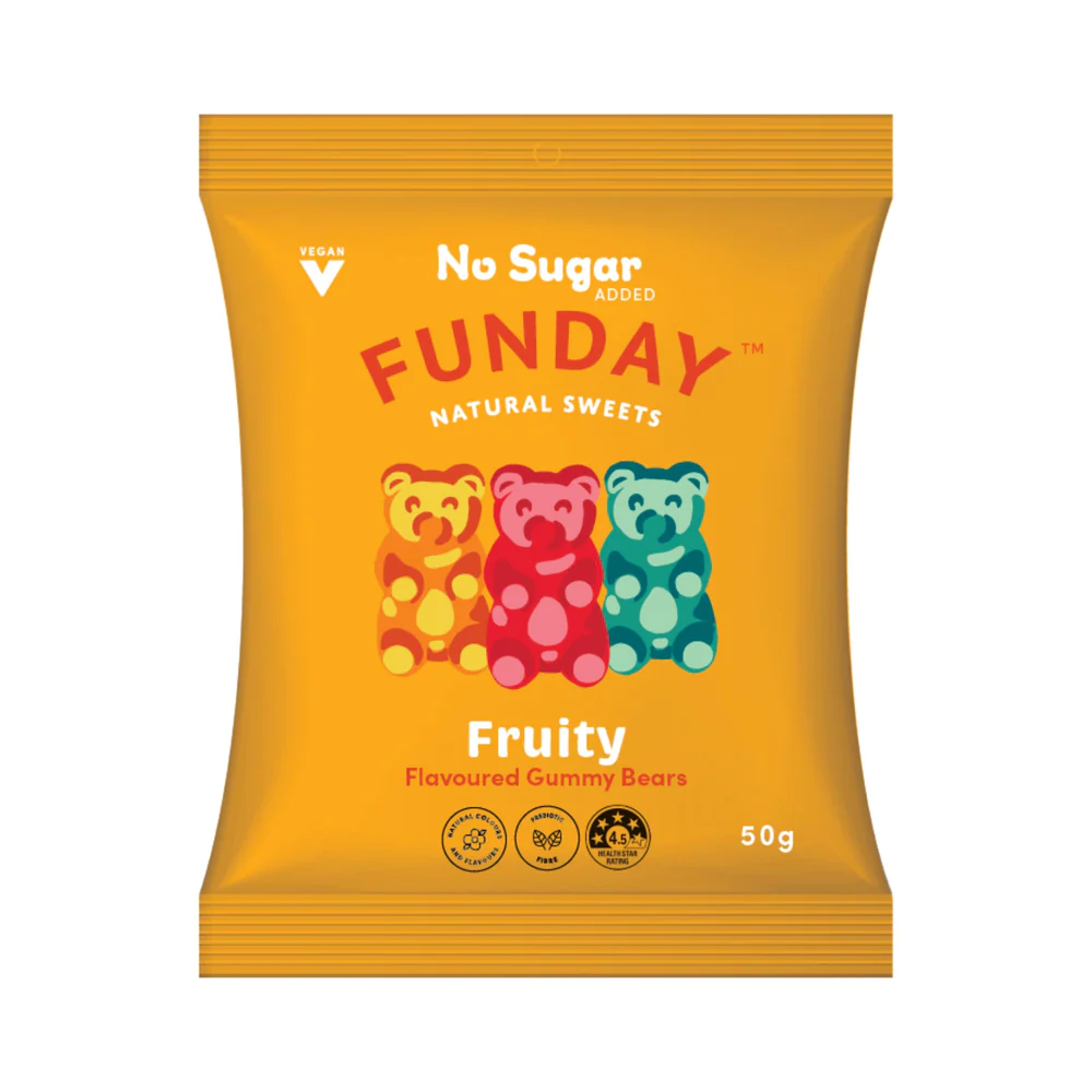 15% OFF vegan Funday Sweets for $4.21(was $4.95) at GoodnessMe(2 flavours)