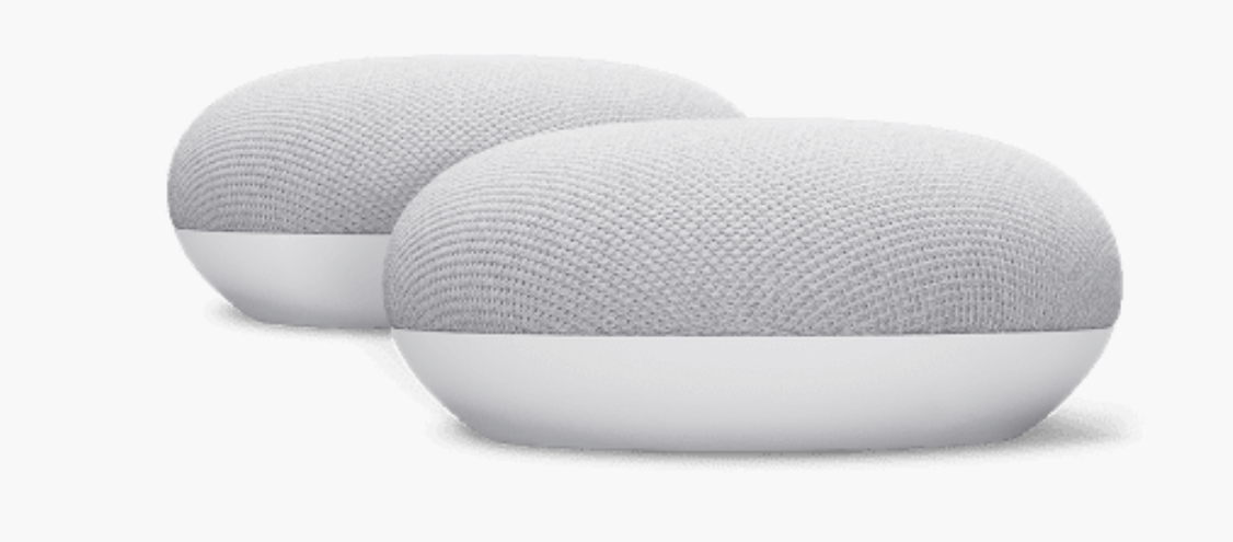Google Store 25% OFF on Two Nest Mini speakers now $118(was $158)