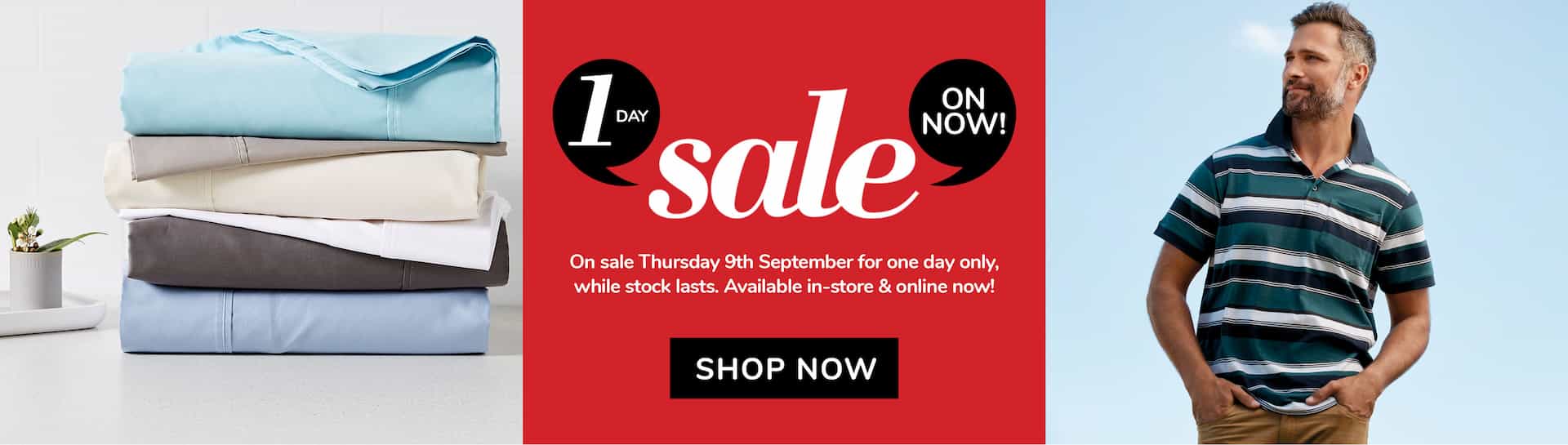 1 Day sale - Up to 50% OFF on footwear, kitchenware & more