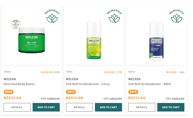 Save 20-65% OFF RRP on Nutra-Life & Weleda Beauty range at HealthPost