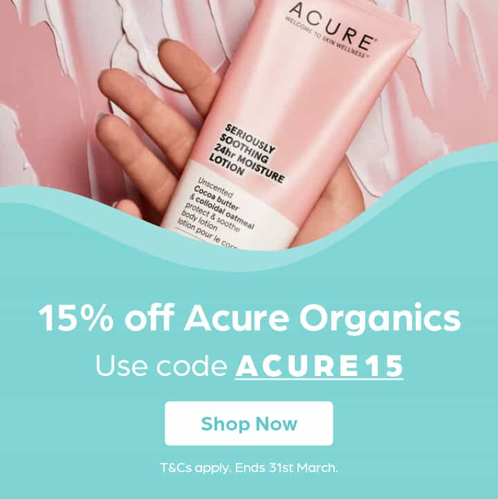 Extra 15% OFF on Acura Organics with coupon at Nourished Life