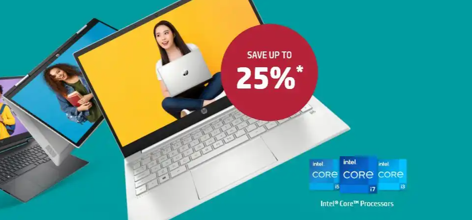HP.com Back to School sale up to 25% OFF on laptops, desktops, monitor & accessories