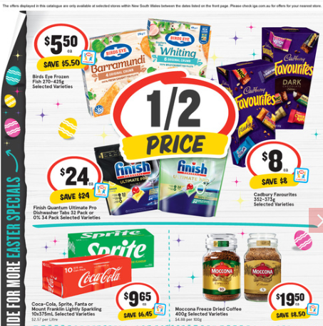 IGA Catalogue - 1/2 price Allen’s, CC's Corn Chips, Pringles, Cold Power