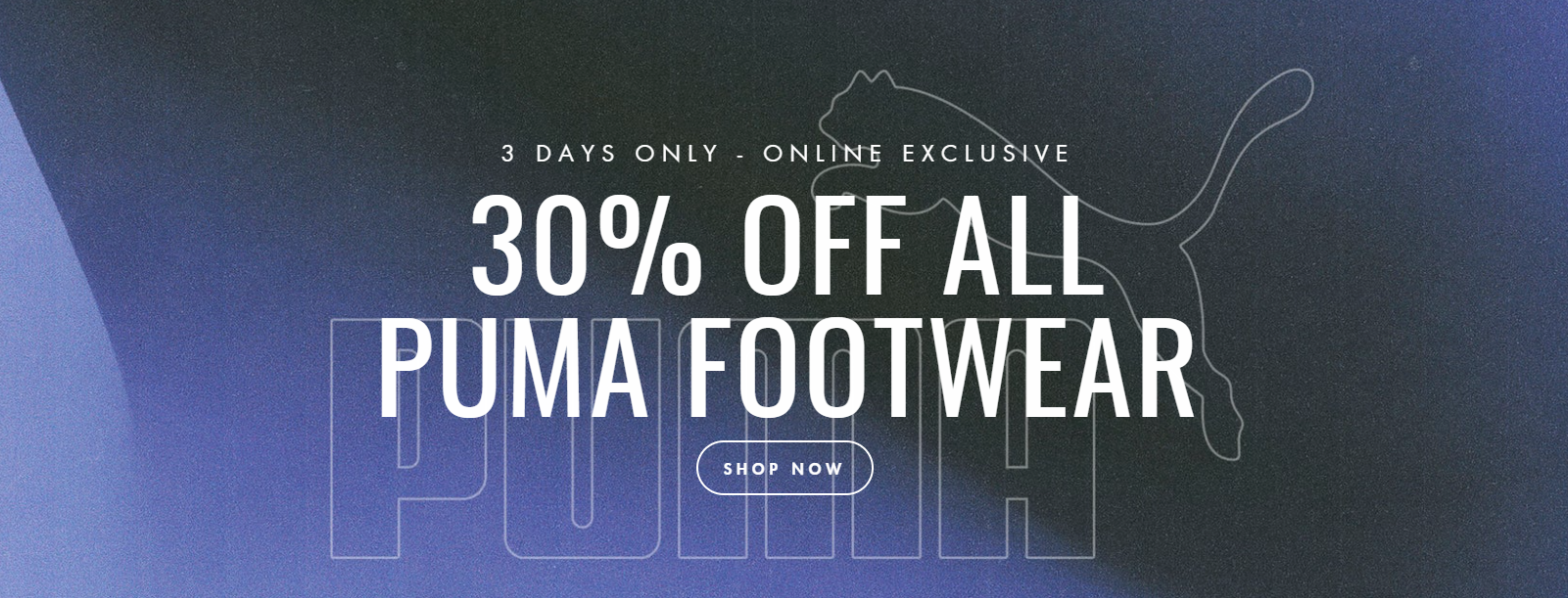 Insport 3-Day sale - 30% OFF all PUMA footwear, Free shipping $120+