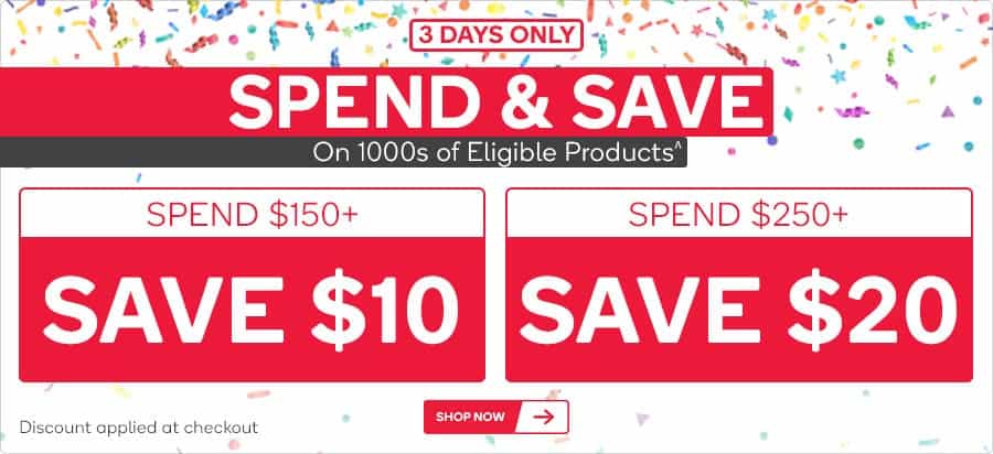 Kogan spend & save $10 OFF $150, $20 OFF $250 on 1000's of eligible products